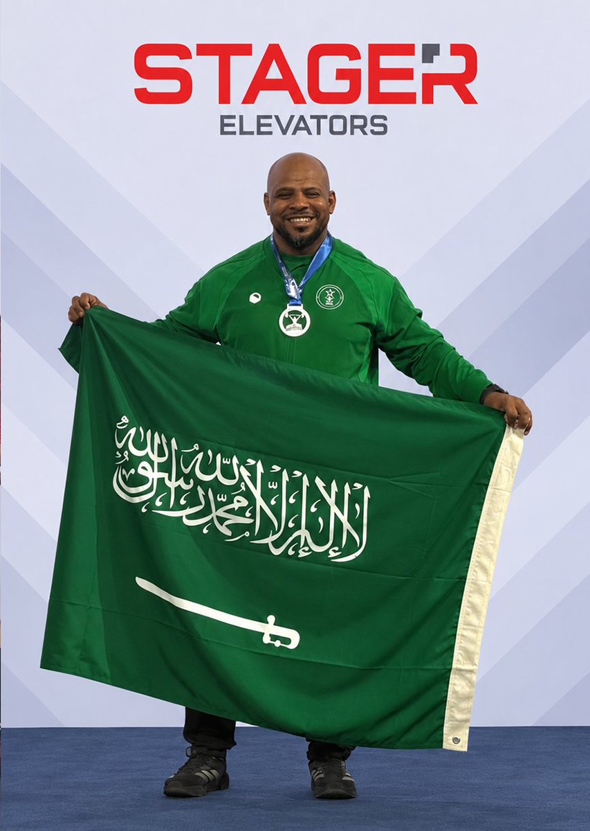 فضية عالمية لبطلنا نبارك للكابتن عبدالله الشمراني، لاعب ومدرب فريق…